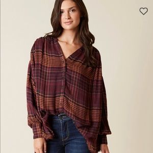 New with Tags Free People Come on Over Shirt